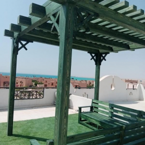 La hacienda with private roof